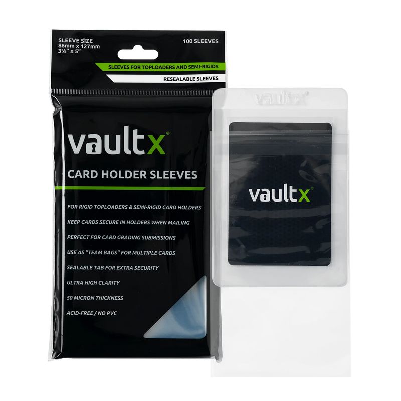 Vaultx- Card Holder Sleeves (Team Bags) - 100 Count