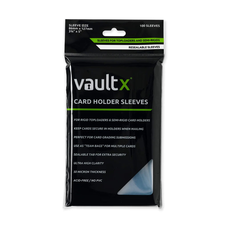 Vaultx- Card Holder Sleeves (Team Bags) - 100 Count