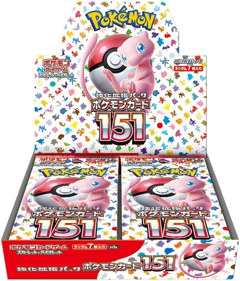 Japanese Pokémon - sv2a - Scarlet & Violet: 151 - Booster Box