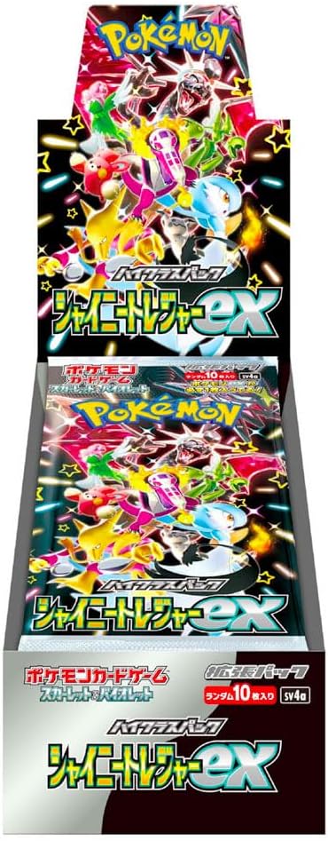 Japanese Pokémon - sv4a - Scarlet & Violet: Shiny Treasures - Booster Box (10 Booster Packs)