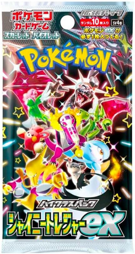 Japanese Pokémon - sv4a - Scarlet & Violet: Shiny Treasures - Booster Box (10 Booster Packs)