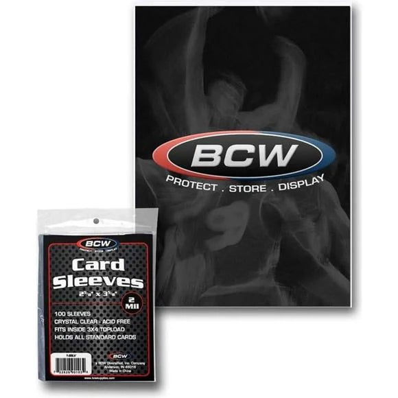 BCW - Standard Card Sleeves (100 Sleeves)