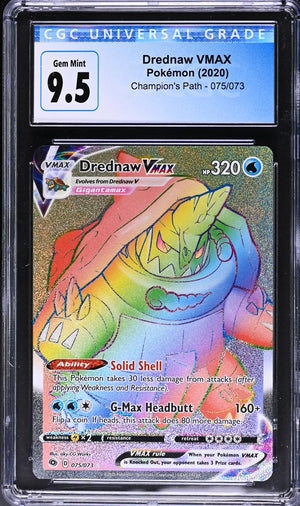 Drednaw VMAX (75/73) [Sword & Shield: Champion's Path] {Graded}