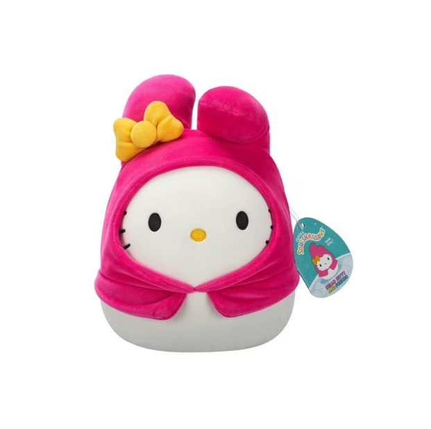 Squishmallow - 8" Hello Kitty in Friend Hoodie