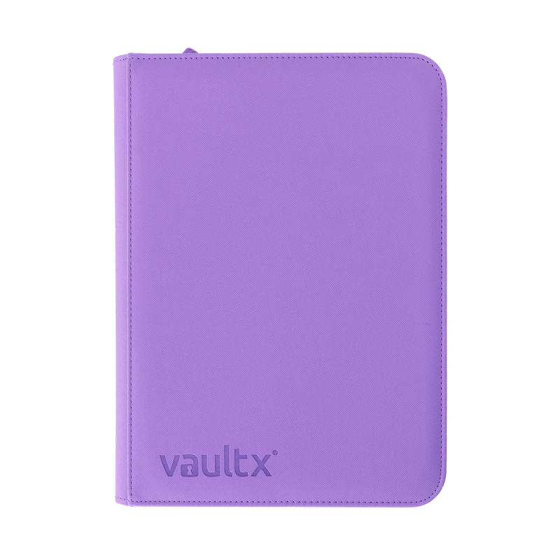 Vaultx- 9-Pocket Exo-Tec® Zip Binder