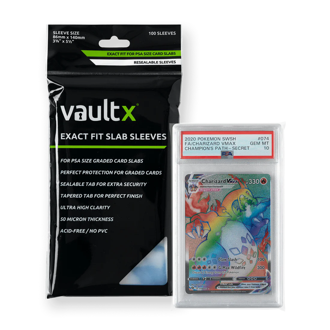 VaultX: Sleeve - Exact Fit Slab Sleeves (100)