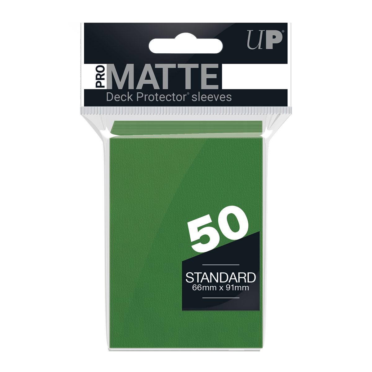 Ultra PRO: Standard 50ct Sleeves - PRO-Matte (Green)