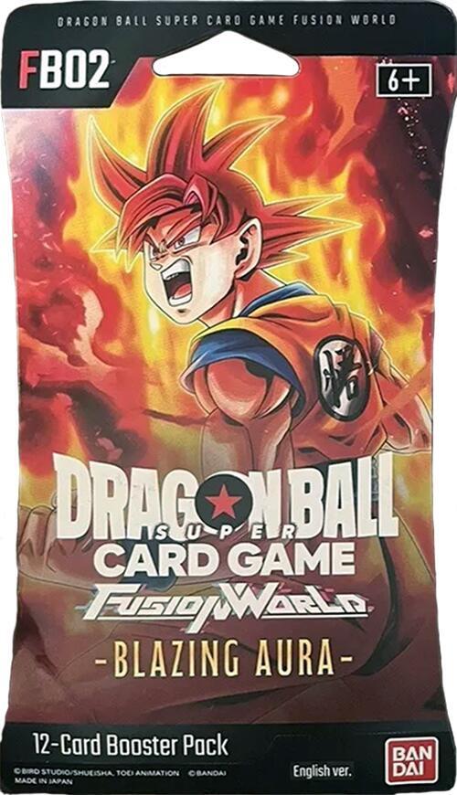 Dragonball Super: Fusion World - Raging Roar - Sleeved Booster Pack