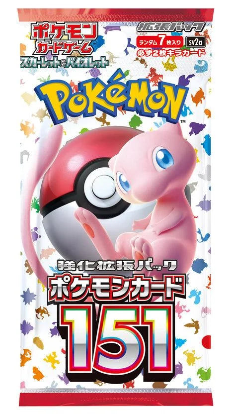 Japanese Pokémon - sv2a - Scarlet & Violet: 151 - Booster Pack